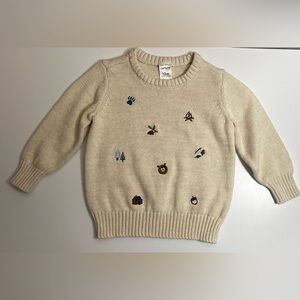 New Without Tags Carter's Cream Knit Pullover